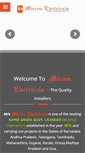 Mobile Screenshot of micronelectricals.com